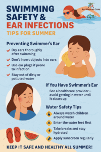 Swimming Safety and Ear Infections